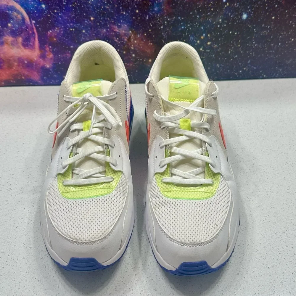 Nike Air Max Excee AMD Shoes Mens Sz‎ 12 Athletic White Retro Neon DD2985-100
